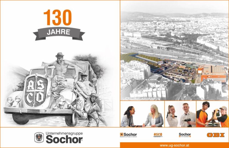 130-jähriges Firmenjubiläum von Sochor