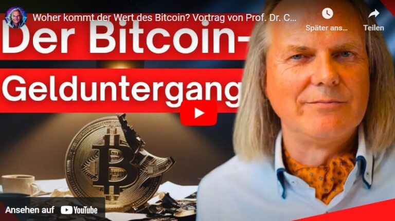 Woher kommt der Wert des Bitcoin? Vortrag von Prof. Dr. Christian Rieck