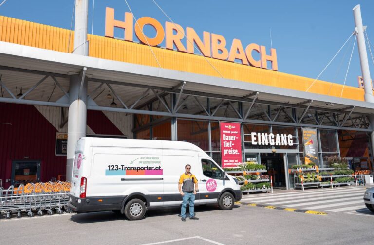 123-Transporter startet Pilotprojekte mit Hornbach und expandiert in weitere Städte