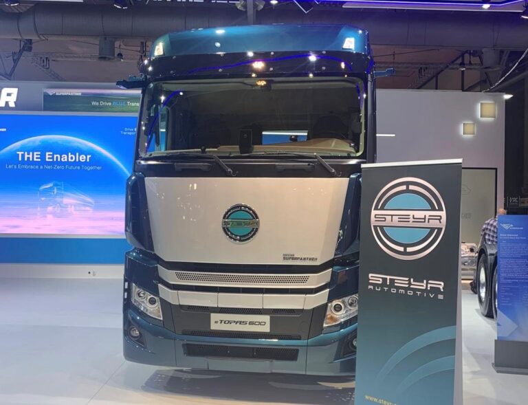 Steyr Automotive und SuperPanther entwickeln neuen Elektro-Lastkraftwagen