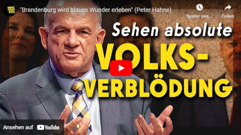 Marc Friedrich: Interview mit Peter Hahne